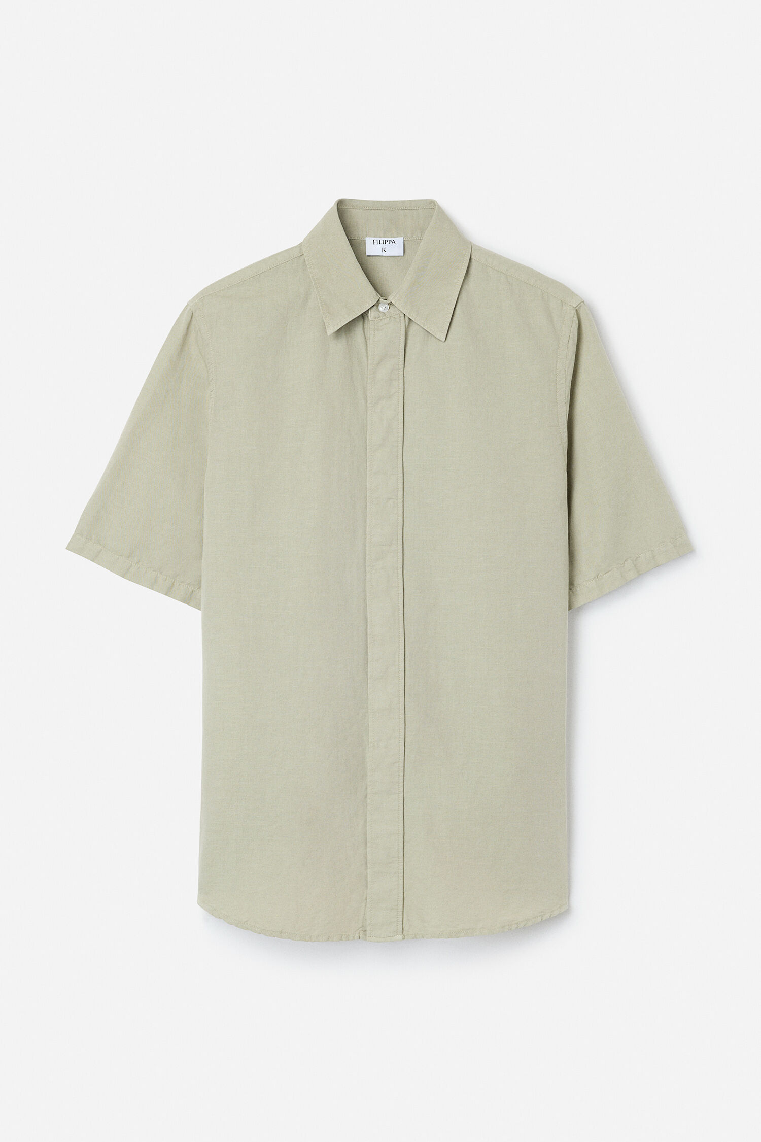Cotton Linen Short Sleeve Shirt
